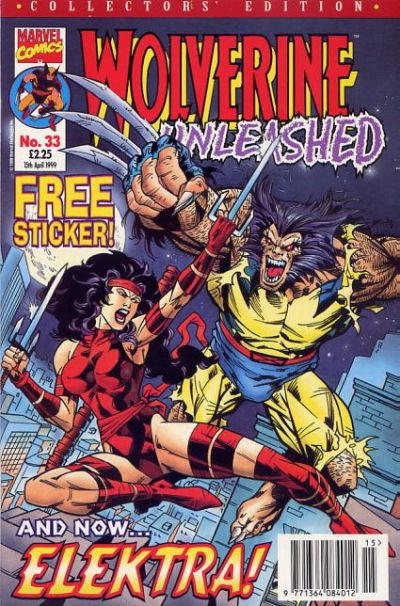 Cover for Wolverine Unleashed (Panini UK, 1996 series) #33