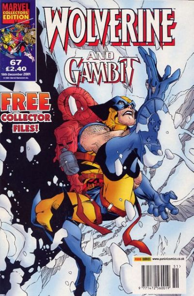 Cover for Wolverine and Gambit (Panini UK, 2000 series) #67