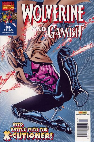 Cover for Wolverine and Gambit (Panini UK, 2000 series) #69