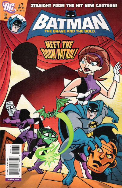 Cover for Batman: The Brave and the Bold (DC, 2009 series) #7
