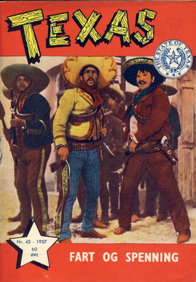Cover for Texas (Serieforlaget / Se-Bladene / Stabenfeldt, 1953 series) #43/1957
