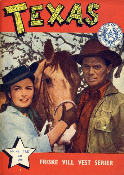 Cover for Texas (Serieforlaget / Se-Bladene / Stabenfeldt, 1953 series) #44/1957