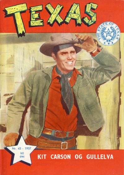Cover for Texas (Serieforlaget / Se-Bladene / Stabenfeldt, 1953 series) #45/1957