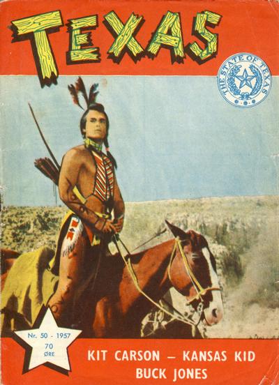 Cover for Texas (Serieforlaget / Se-Bladene / Stabenfeldt, 1953 series) #50/1957