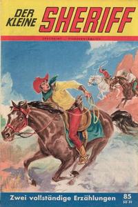 Cover Thumbnail for Der kleine Sheriff (Pabel Verlag, 1957 series) #85