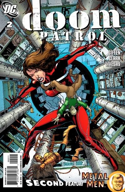 Cover for Doom Patrol (DC, 2009 series) #2 [Doom Patrol Cover]