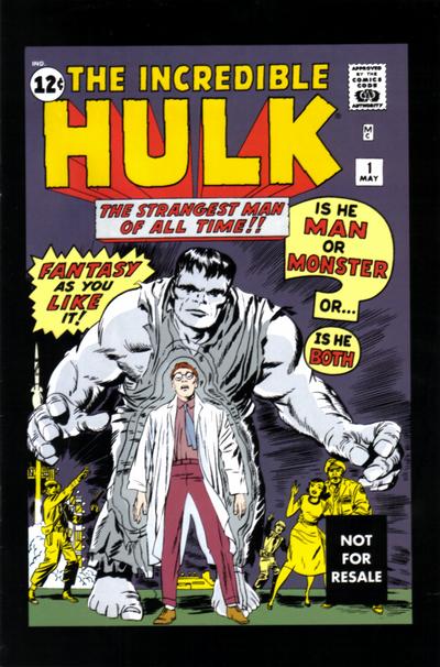 Cover for Hulk Vol. 1 No. 1 [Marvel Legends Reprint] (Marvel, 2004 series) #1