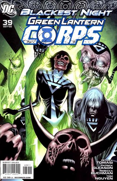 Cover for Green Lantern Corps (DC, 2006 series) #39