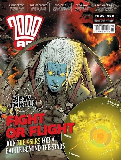 Cover for 2000 AD (Rebellion, 2001 series) #1480