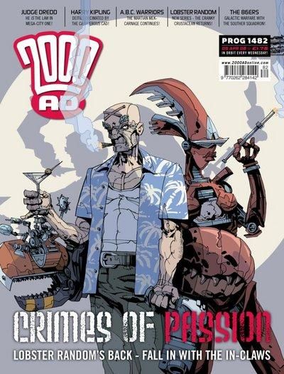 Cover for 2000 AD (Rebellion, 2001 series) #1482