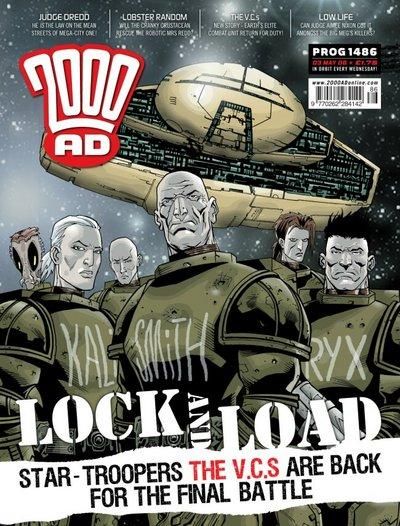 Cover for 2000 AD (Rebellion, 2001 series) #1486