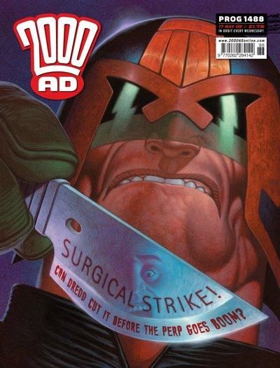 Cover for 2000 AD (Rebellion, 2001 series) #1488
