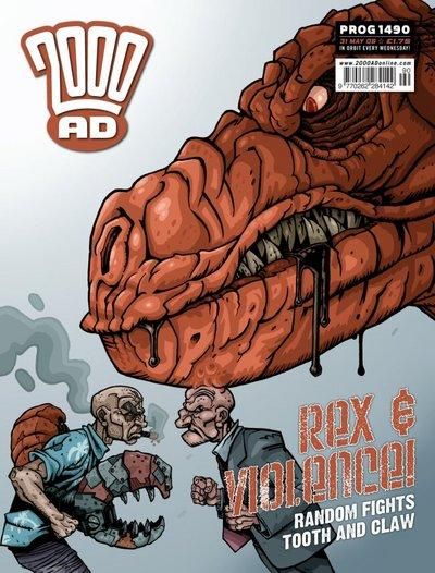 Cover for 2000 AD (Rebellion, 2001 series) #1490