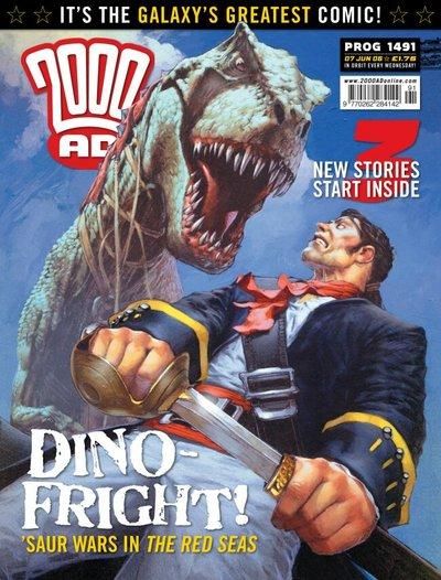 Cover for 2000 AD (Rebellion, 2001 series) #1491