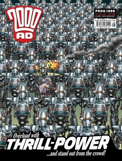 Cover for 2000 AD (Rebellion, 2001 series) #1496