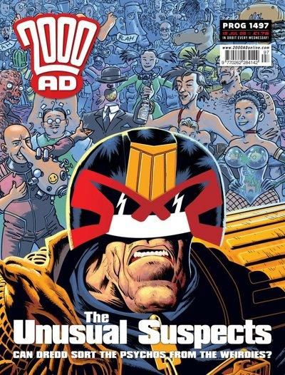 Cover for 2000 AD (Rebellion, 2001 series) #1497