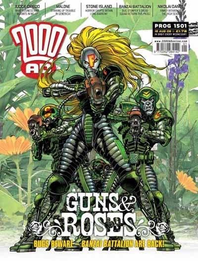 Cover for 2000 AD (Rebellion, 2001 series) #1501