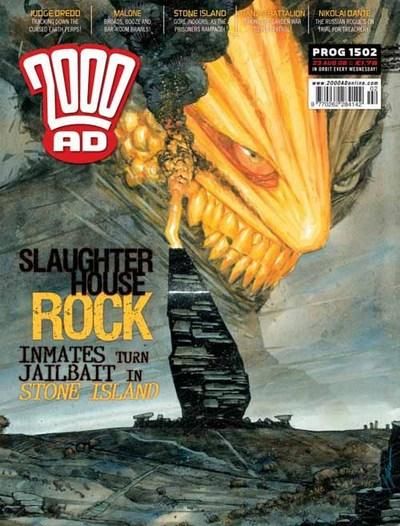 Cover for 2000 AD (Rebellion, 2001 series) #1502