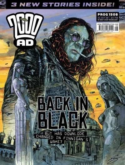 Cover for 2000 AD (Rebellion, 2001 series) #1508