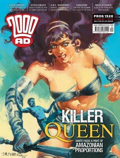 Cover for 2000 AD (Rebellion, 2001 series) #1520