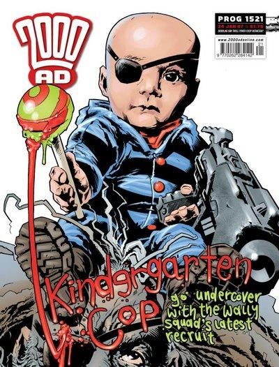 Cover for 2000 AD (Rebellion, 2001 series) #1521