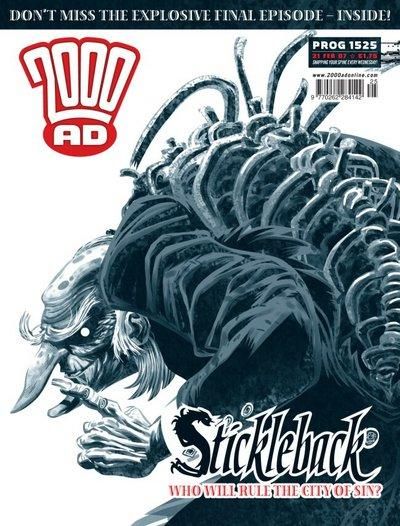 Cover for 2000 AD (Rebellion, 2001 series) #1525