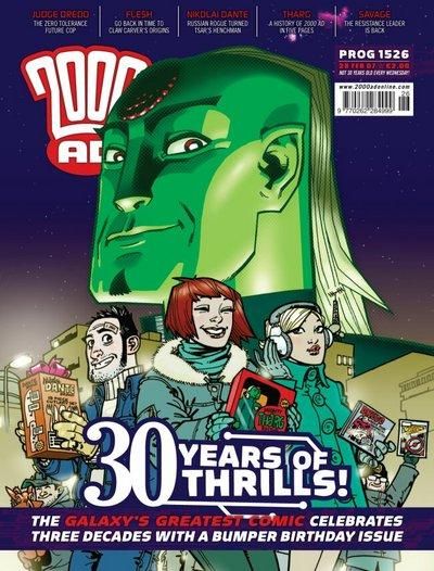 Cover for 2000 AD (Rebellion, 2001 series) #1526