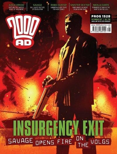 Cover for 2000 AD (Rebellion, 2001 series) #1528