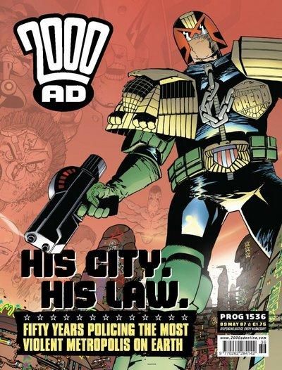 Cover for 2000 AD (Rebellion, 2001 series) #1536