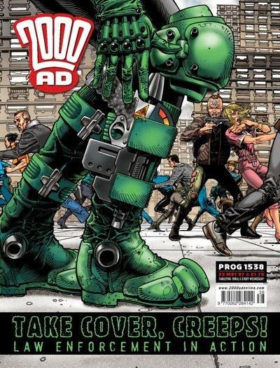 Cover for 2000 AD (Rebellion, 2001 series) #1538