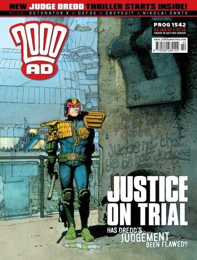 Cover for 2000 AD (Rebellion, 2001 series) #1542