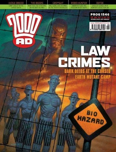 Cover for 2000 AD (Rebellion, 2001 series) #1546