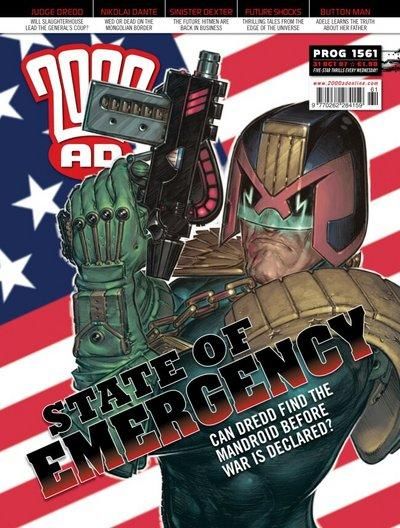 Cover for 2000 AD (Rebellion, 2001 series) #1561