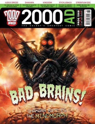 Cover for 2000 AD (Rebellion, 2001 series) #1568