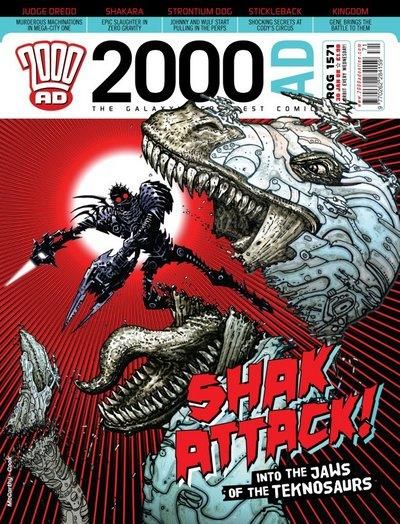 Cover for 2000 AD (Rebellion, 2001 series) #1571