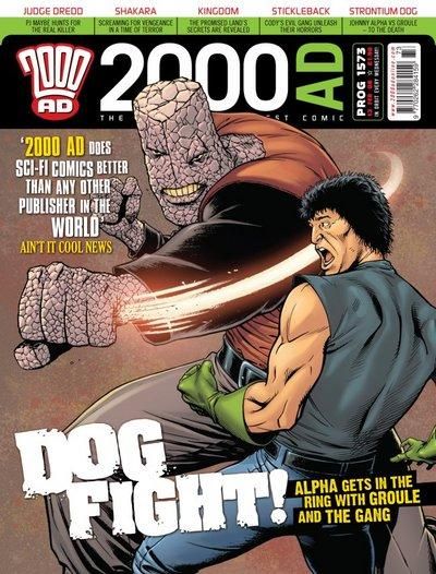 Cover for 2000 AD (Rebellion, 2001 series) #1573