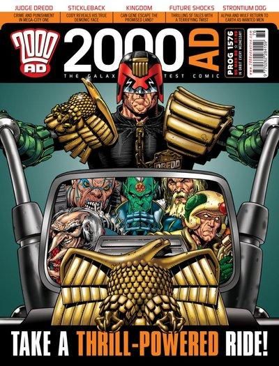 Cover for 2000 AD (Rebellion, 2001 series) #1576