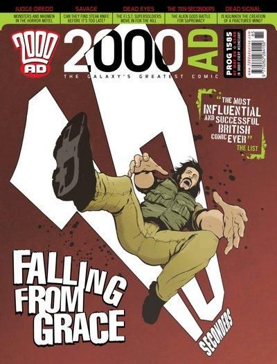 Cover for 2000 AD (Rebellion, 2001 series) #1585