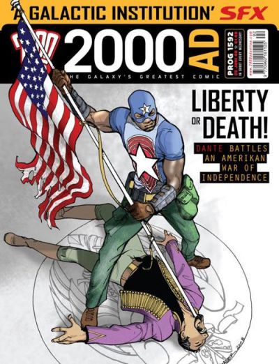 Cover for 2000 AD (Rebellion, 2001 series) #1592