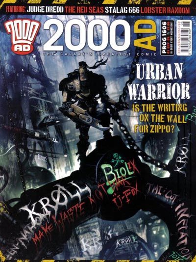 Cover for 2000 AD (Rebellion, 2001 series) #1606