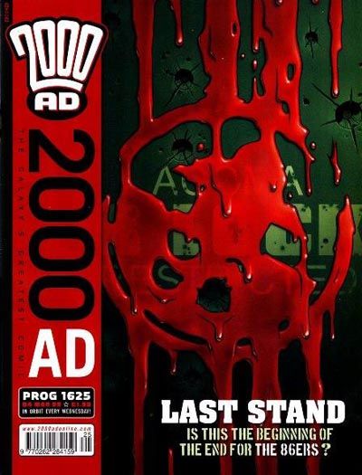 Cover for 2000 AD (Rebellion, 2001 series) #1625
