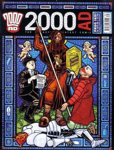 Cover for 2000 AD (Rebellion, 2001 series) #1631
