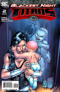 Cover Thumbnail for Blackest Night: Titans (DC, 2009 series) #2 [Ed Benes / Rob Hunter Cover]
