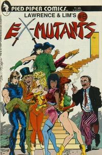 Cover for Lawrence & Lim's Ex-Mutants (Pied Piper Comics, 1987 series) #8