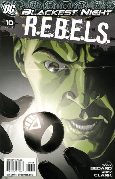 Cover for R.E.B.E.L.S. (DC, 2009 series) #10