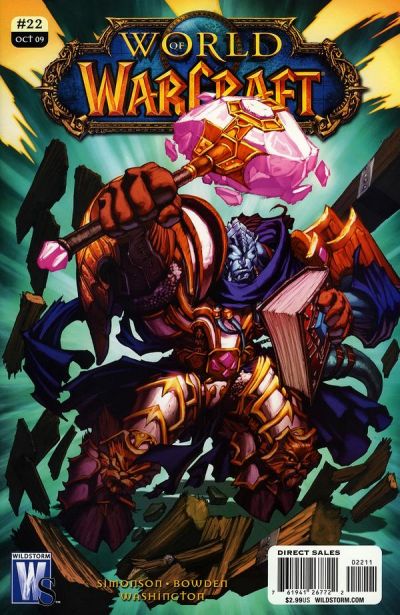 Cover for World of Warcraft (DC, 2008 series) #22