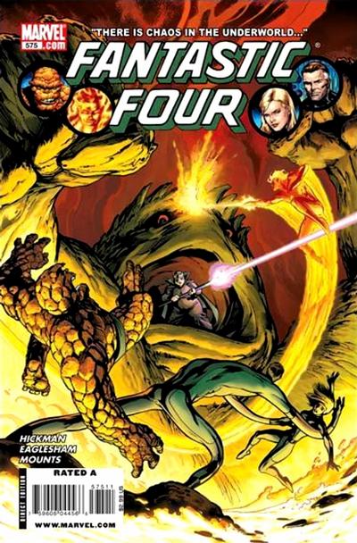 Cover for Fantastic Four (Marvel, 1998 series) #575 [Direct Edition]