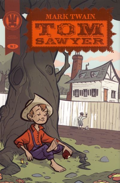 Cover for Action klassiker (Fortellerforlaget, 2009 series) #2 - Tom Sawyer