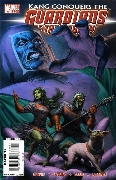 Cover for Guardians of the Galaxy (Marvel, 2008 series) #19