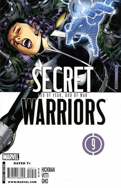 Cover for Secret Warriors (Marvel, 2009 series) #9